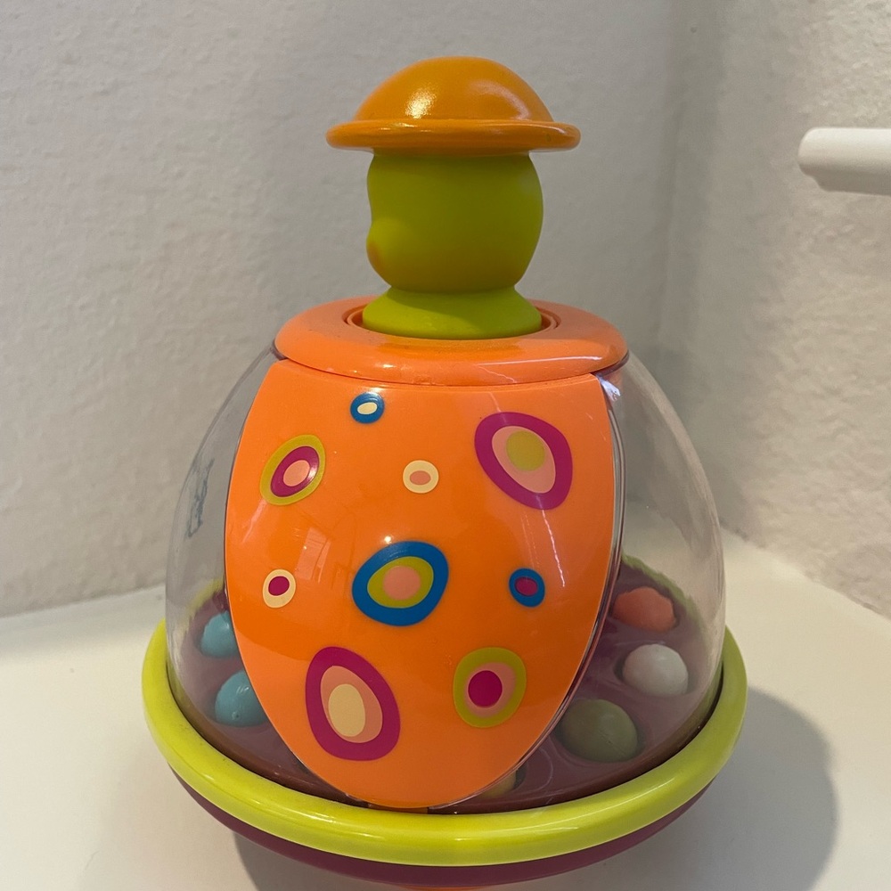 B. toys Ladybug Ball Popping Toy Poppitoppy